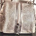 Gift For Her Bling Purse Rhinestone Silver Tote Bag Sparkly Handbag