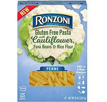 (3) 10 Oz Boxes RONZONI GLUTEN FREE PENNE Pasta With Cauliflower, Fava Beans & Rice Flour: Vegan Kosher 8 Allergen Free