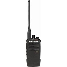 Motorola Handheld Two Way Radio: RDX Series, UHF, Analog, 4 W, 10 Channels, No Display, 18 Hr, Black Model: RDU4100