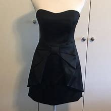 Coast Dresses | Black Silk Cocktail Dress - Size 8 | Color: Black | Size: 8