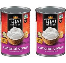 Coconut Cream Unsweetened 2 Cans Net Wt. 13.66 FL OZ (403Ml)
