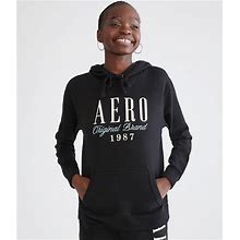 Aeropostale Womens' Original Brand Pullover Hoodie - Black - Size XXL - Cotton - Teen Fashion & Clothing - Shop Spring Styles