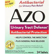 Azo Urinary Tract Defense Antibacterial Protection 24 Tablets