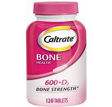 Caltrate Bone Health 600+D3 To Help Maximize Calcium Absorption Calcium And Vitamin D Supplement Tablet 600 Mg - 120 Count