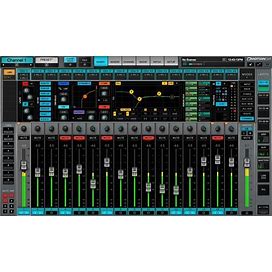 Waves Emotion LV1 32 Stereo Channel Live Mixing Software Software Console For Live Sound Mixing With Included Waves Emo Series Dynamics - 32 Stereo