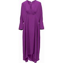 Women's Pink / Purple Deep Purple Maxi Dress | Extra Small | Bluzat