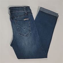 Hudson Jeans Bottoms | Hudson Cuffed Jeans Size 10 | Color: Blue | Size: 10G