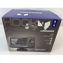 NEW Lowrance Hook Reveal 5X Splitshot Fish Finders With Transducer, GPS, No Maps
