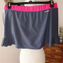 Adidas Shorts | Adidas Athletic Skort | Color: Black/Pink | Size: L