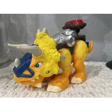 Playskool Heroes Chomp Squad Yellow Dinosaur Officer Lockup Hasbro