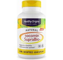 Healthy Origins - Natural Tocomin Suprabio 50 Mg. - 150 Softgels