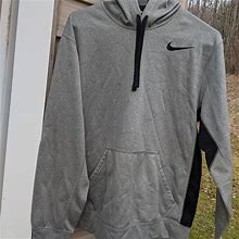 Nike Jackets & Coats | Men's Nike Therma Fit Gray Hooded Sweatshirt Small | Color: Black/Gray | Size: S