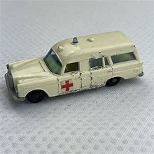 Matchbox Lesney Mercedes Benz "Binz" Ambulance No. 3 - Toys & Collectibles