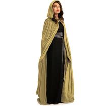 Little Adventures | Full-Length Cloak W/ Hood, Gold (Multicolor, One Size), Halloween Costume | Maisonette