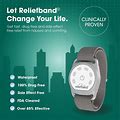 Reliefband Sport Anti-Nausea Wristband - Grey