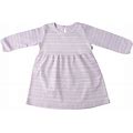 Pima Lima | Long Sleeve Dress W/ Bloomer Quipu, Lavender (Purple, Size 6M) | Maisonette