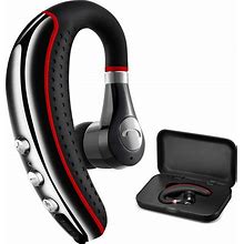 Bluetooth Headset 5.0,CANDEO High-Fidelity Audio Wireless Bluetooth Earpiece Hands Free Business Earphones With Noise Reduction Mic,Compatible