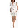 Elisabetta Franchi Mini Dress Women's White 44 14116139200003