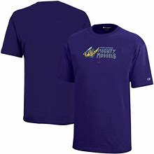 Youth Champion Purple Fort Myers Mighty Mussels Jersey T-Shirt