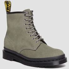 1460 Milled Nubuck Leather Lace Up Boots