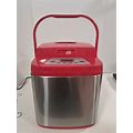 Cook's Essentials 1.5-Lb Stainless Steel Breadmaker In Red