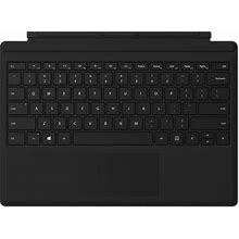 Microsoft Surface Pro Type Cover With Fingerprint ID - Keyboard - With Trackpad - Backlit - US - Black - For Surface Pro (Mid 2017), Pro 3, Pro 4