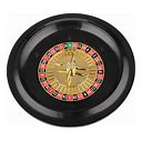 Trademark Games 10-Inch Roulette Wheel Casino Game With Metal Balls - Black