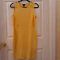H&M Dresses | H&M Yellow Lace Top Dress. Size Small | Color: Yellow | Size: S