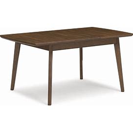 Ashley Lyncott Medium Brown Extendable Rectangular Dining Table, Brown Contemporary And Modern Tables From Coleman Furniture