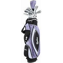 Confidence Women's Golf Petite Lady Power V3 Club Set & Stand Bag Size 6