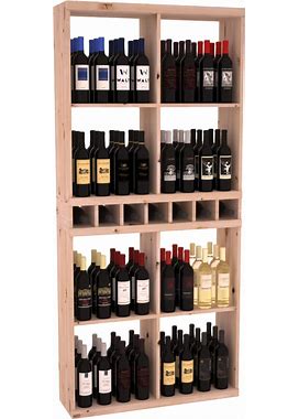 Retail Wine Display Racks | Order High Quality Commercial Wine Racking Alder / Unstained / Without Clear Coat