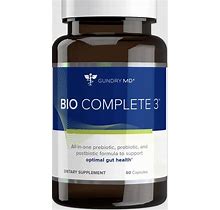 Gundry MD Bio Complete 3 Supplement 60 Capsules Optimal Gut Health