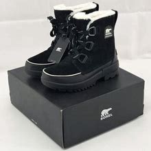 New Women's Sorel Tivoli IV WP Waterproof Boots Various Sizes Black New In Box