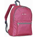 Everest Basic Backpack, Marsala, One Size