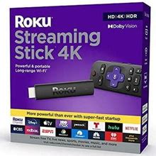 Roku Streaming Stick 4K 2021 | Streaming Device 4K/HDR/Dolby Vision With Roku Voice Remote And TV Controls