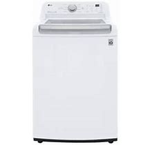 LG 5.0 Cu. Ft. Top Load Washer In White With Impeller, Neverrust Drum And Turbodrum Technology
