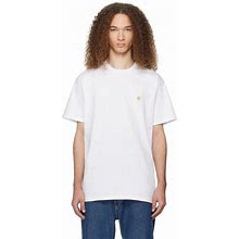 Carhartt White Chase T-Shirt - Short Sleeve T-Shirts Size XS