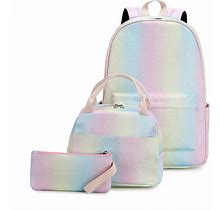 3PCS Gradient School Backpacks Waterproof Bag Set For Girls Kids Elementary School Bags Bookbag From Beddinginn