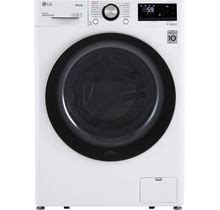 WM1455HWA LG 24" 2.4 Cu.Ft. Compact Front Load Washer With Built-In Intelligence - White