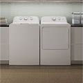 GE Appliances 4.2 Cu. Ft. Top Load Agitator Washer & 6.2 Cu. Ft. Electric Dryer In White | Wayfair 1154A1ed662d34b861f70918337214bf