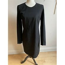 POLO Ralph Lauren DRESS NEW Size 2 Black Long Sleeve Pencil Dress BNWT Wool
