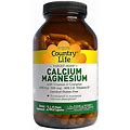 Country Life Calcium-Magnesium With Vitamin D Complex 240 Vegan Capsules