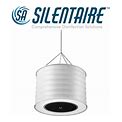 24 in. Round White Plasma Air Disinfection Air Purifier Ceiling Mounted Tested To Kill 99.9% Viruses Bacteria SARS-Cov2