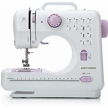 Mini Sewing Machine For Beginner By Astrowinter - Small Electric Sewing Machines With 2 Speed 12 Built-In Stitch Patterns AW-054-A1