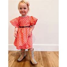 Checkered Babydoll Dress - Baby & Toddler
