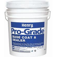 Henry Roofing Base Coating And Sealant: Silicone Roof Coatings, Silicone, Gray, 5 Gal Container Size Model: PG294073
