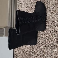 Journee Collection Shoes | Black Boots | Color: Black | Size: 11G