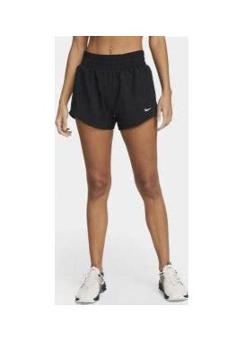 Nike One Women's Dri-FIT Mid-Rise 3" Brief-Lined Shorts In Black, Size: Medium | DX6010-010