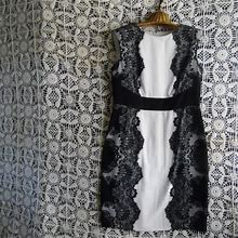 London Style Dresses | London Style (Tm) Collection Dress (36A) Petite 10P | Color: Black/White | Size: 10P