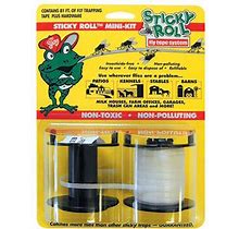 Mr. Sticky Sticky Roll Fly Trap System Mini Kit Barn Bug & Pest Control In White, 81'